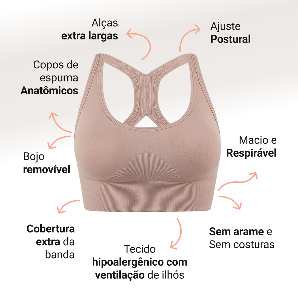 Sutiã Anatômico Up Confort | Super Oferta Pague 1 e Leve 3
