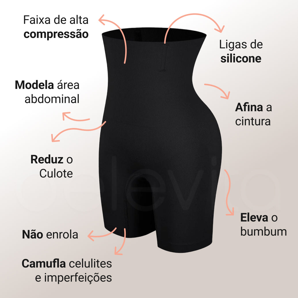 Combo: Short Modelador Slim Shape + Sutiã Comfort Pro