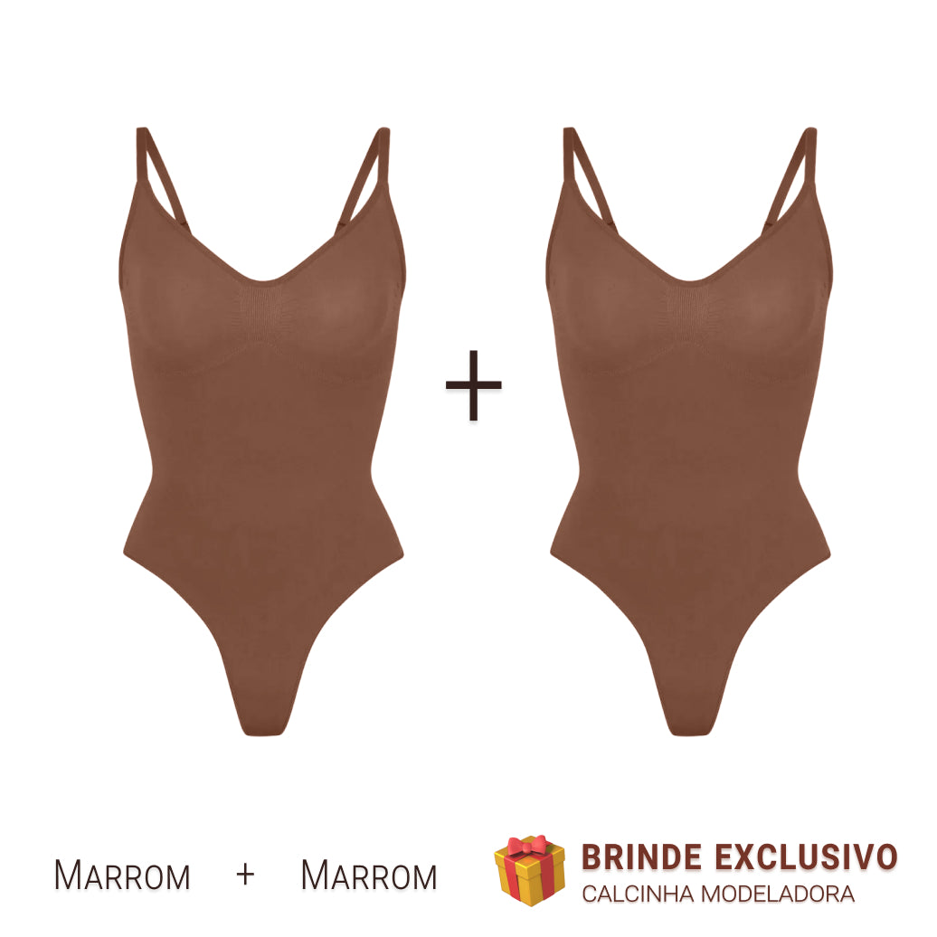 Body Modelador - Up Shaper - Compre 1 Leve 2 + Brinde Calcinha Modeladora