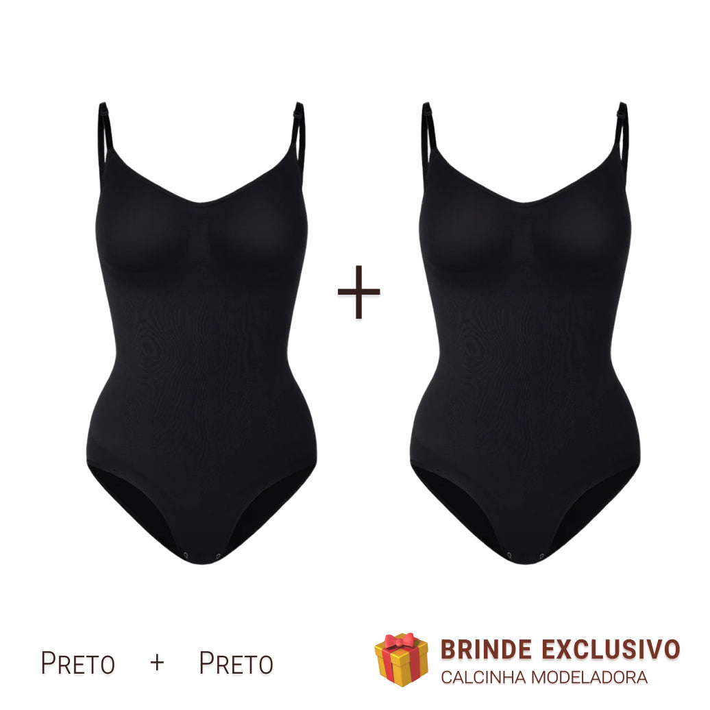 Body Modelador - Up Shaper - Compre 1 Leve 2 + Brinde Calcinha Modeladora