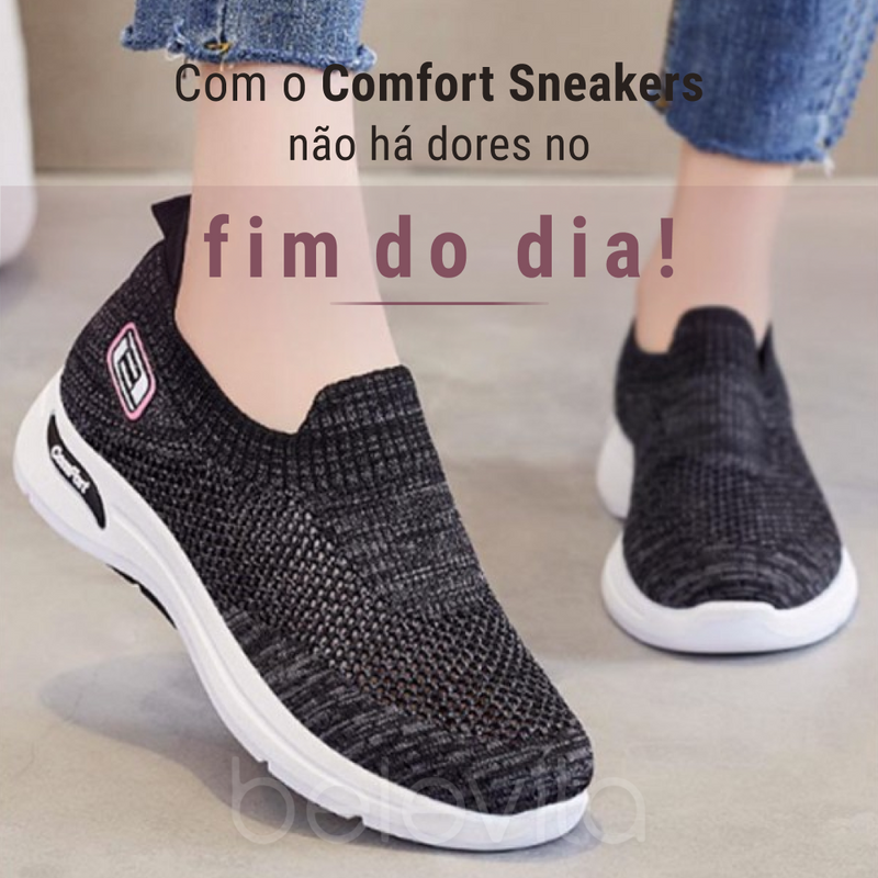 Bazar Belevita - Tênis Ortopédico Feminino - Comfort Sneakers