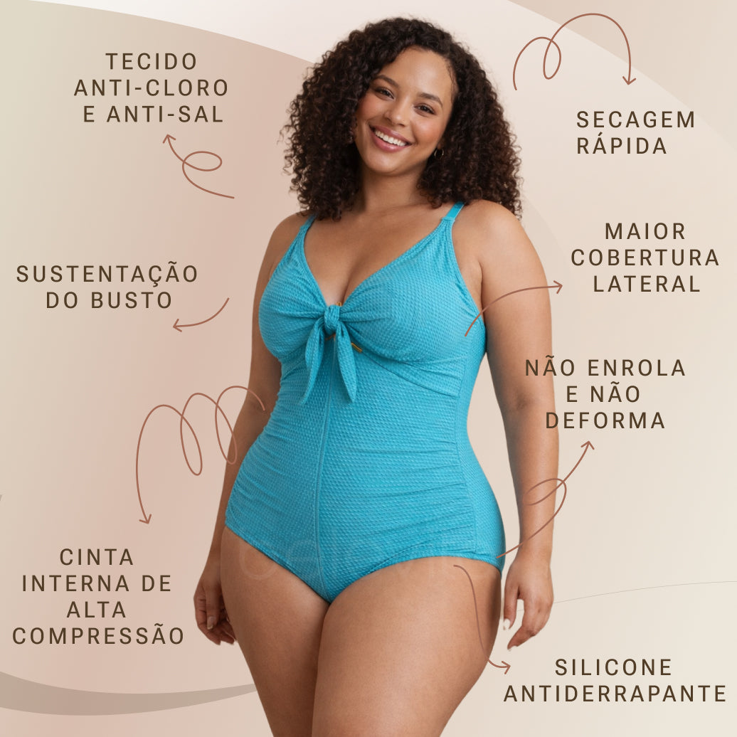 Maiô Modelador Alta Compressão - Curve Control