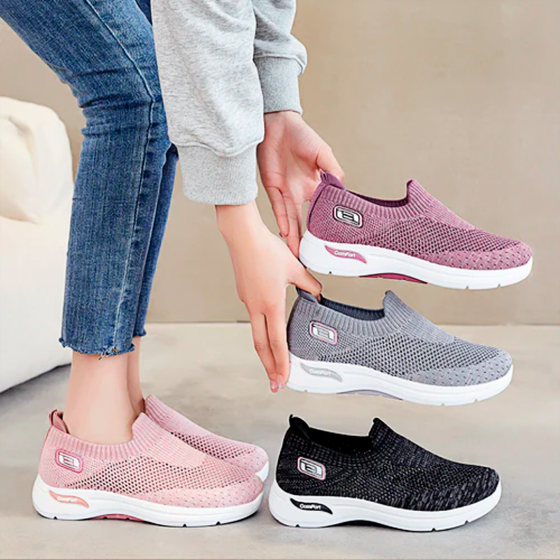 Bazar Belevita - Tênis Ortopédico Feminino - Comfort Sneakers