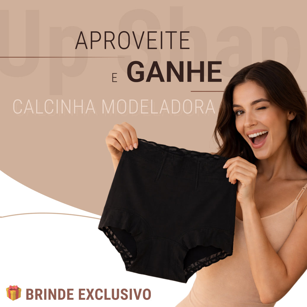 Body Modelador - Up Shaper - Compre 1 Leve 2 + Brinde Calcinha Modeladora
