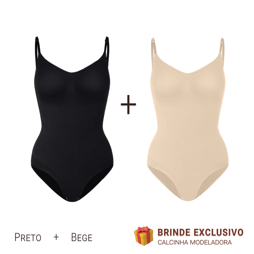 Body Modelador - Up Shaper - Compre 1 Leve 2 + Brinde Calcinha Modeladora