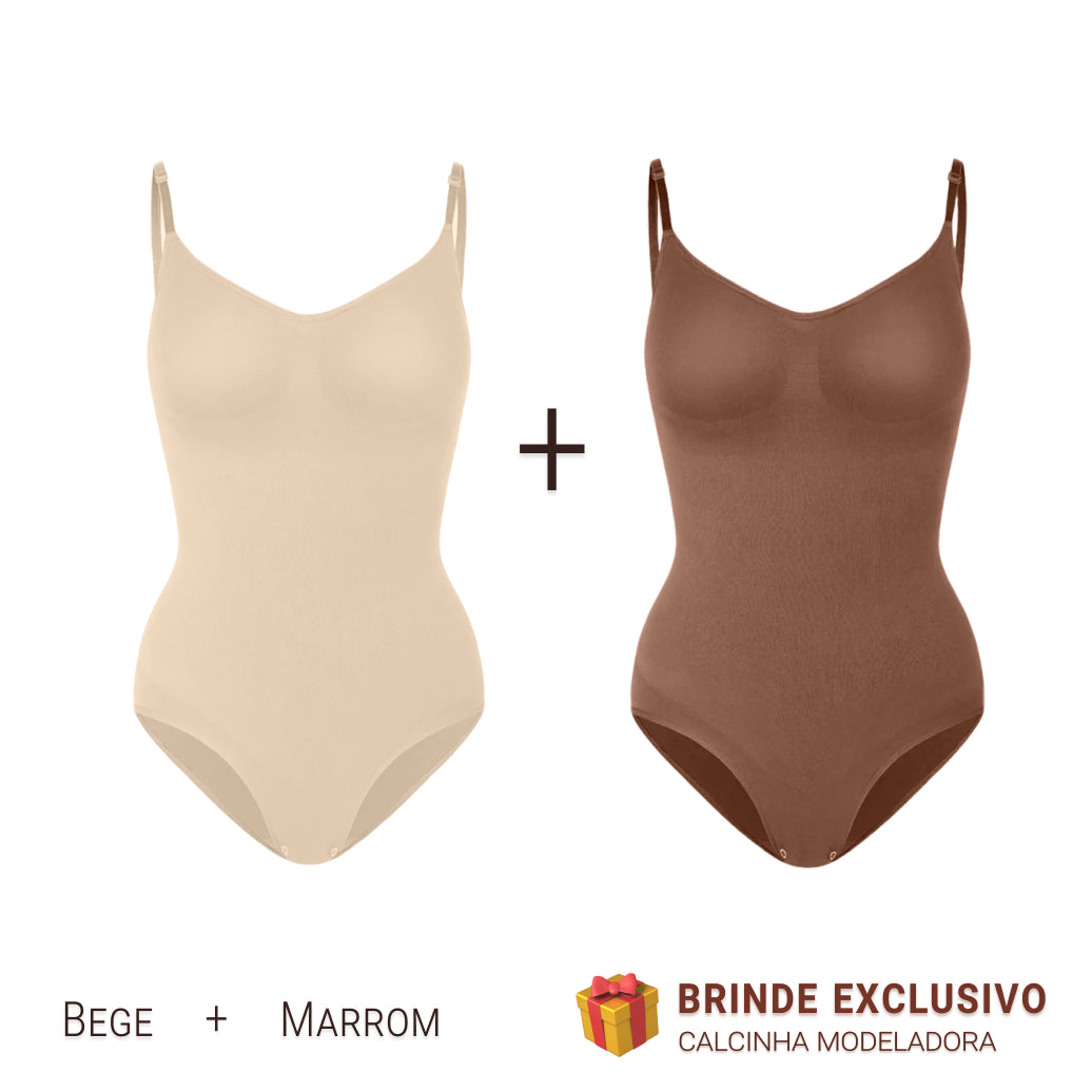Body Modelador - Up Shaper - Compre 1 Leve 2 + Brinde Calcinha Modeladora