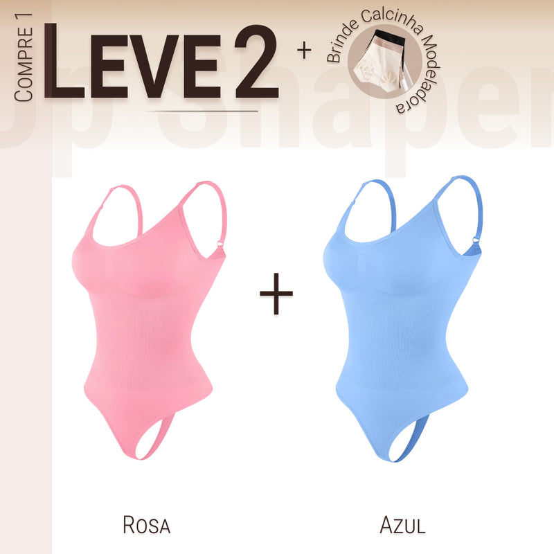 Body Modelador - Up Shaper - Compre 1 Leve 2 + Brinde Calcinha Modeladora | LANÇAMENTO NOVAS CORES