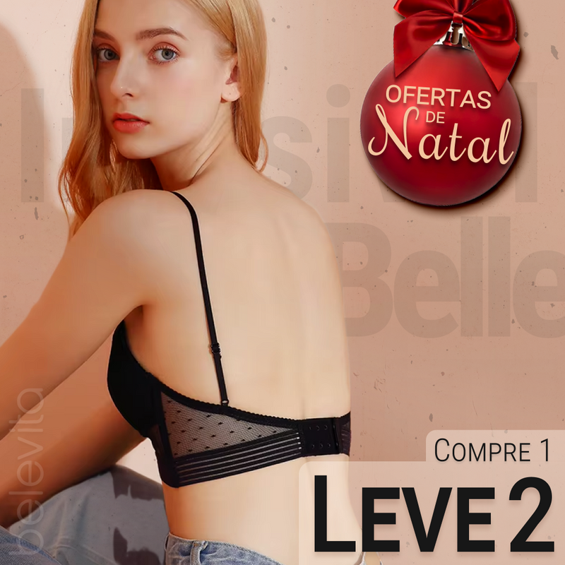 Sutiã Invisível Confort Bella - Compre 1 Leve 2