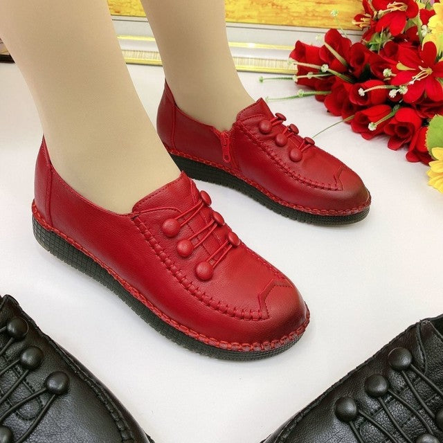 Tênis Feminino Confortável Vermelho Confort Fashion Belevita