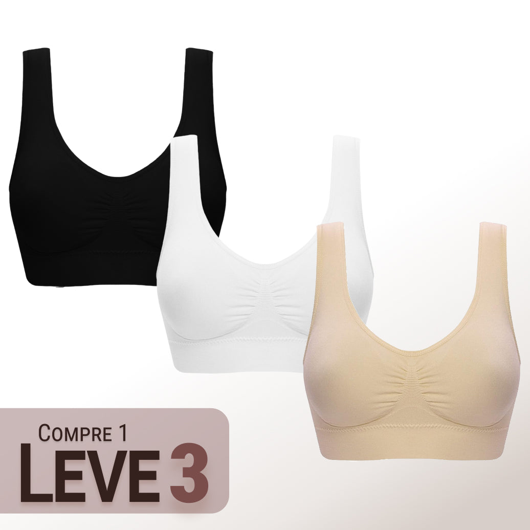 Bazar Belevita - Sutiã Anatômico Comfort Pro | Compre 1 Leve 3