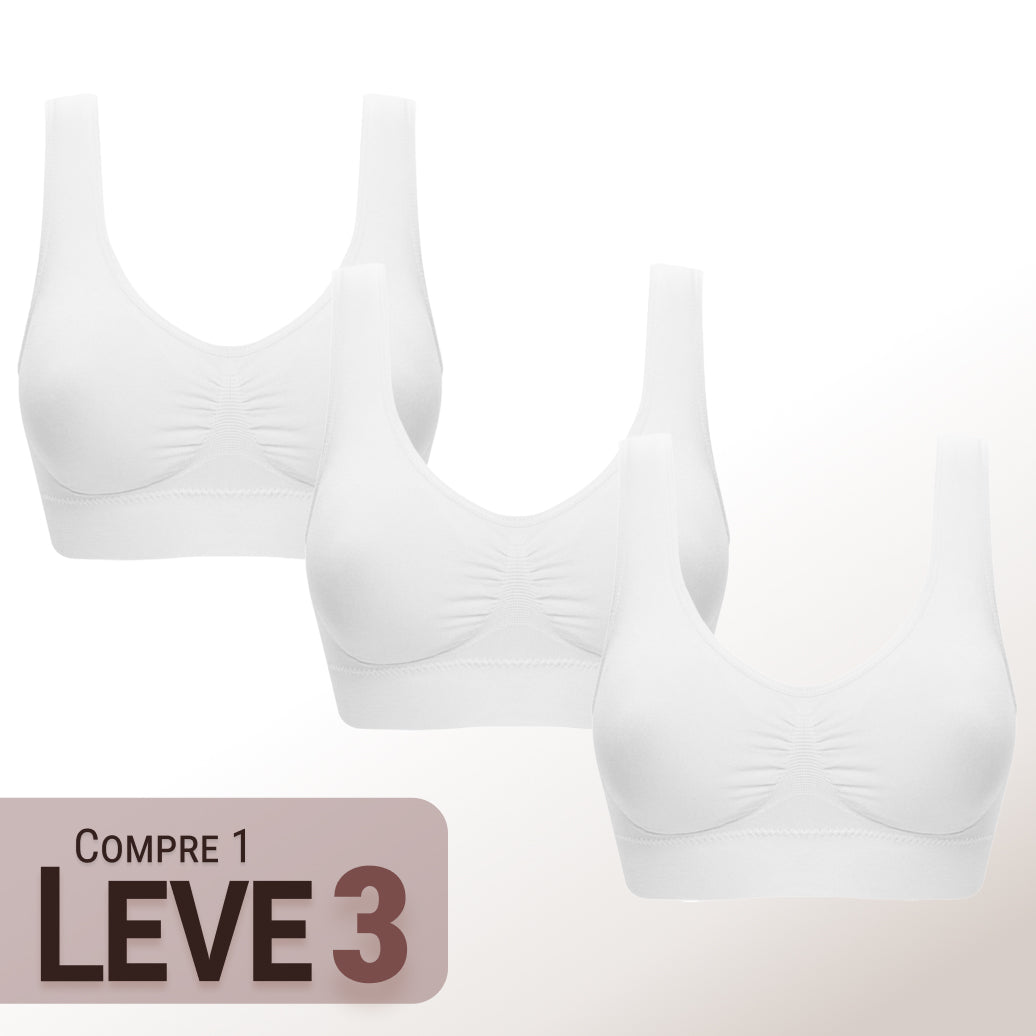 Bazar Belevita - Sutiã Anatômico Comfort Pro | Compre 1 Leve 3