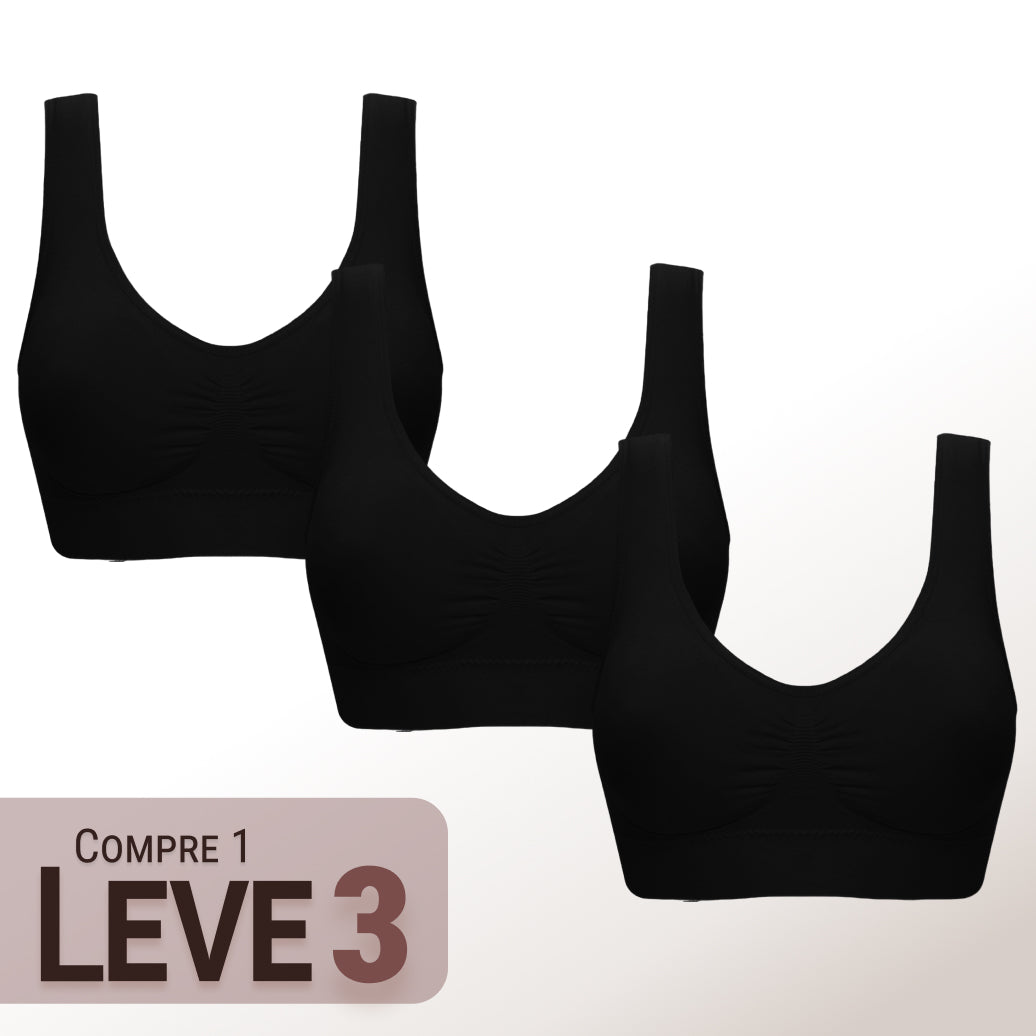 Bazar Belevita - Sutiã Anatômico Comfort Pro | Compre 1 Leve 3