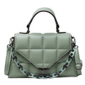 Bolsa de Ombro Feminina verde Square Belevita