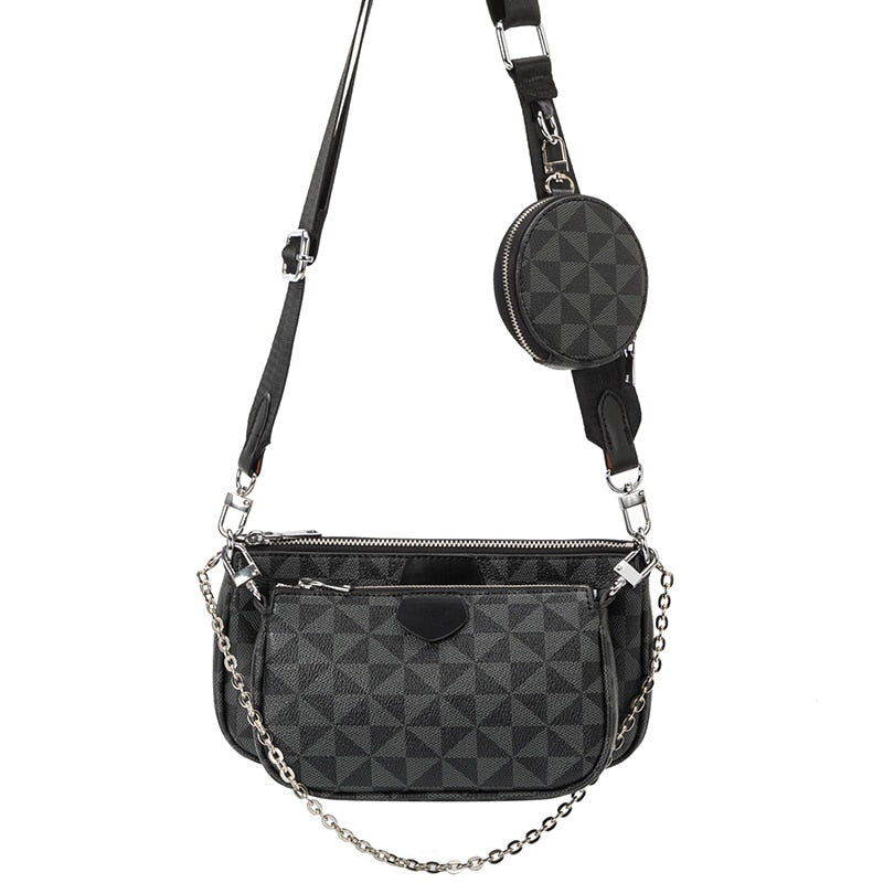 Bolsa Feminina Crossbody Preto Easy Belevita